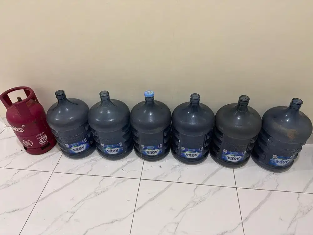 Dijual Tabung Gas dan galon Aqua KOSONG