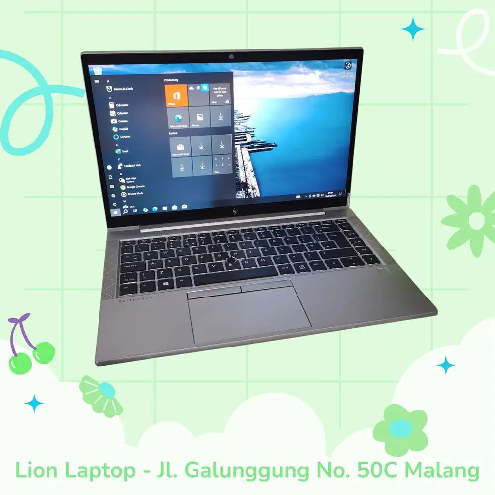 RAM 16GB Alumunium Body Core i5 Gen 10 HP Elitebook 830 G7 [05|07]