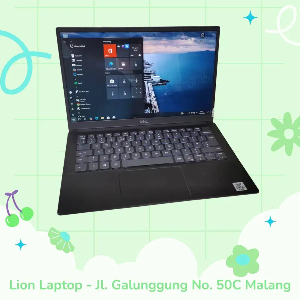 Slim & Ringan Core i5 Gen 10 8/256 DELL Vostro 5391 [05|07]