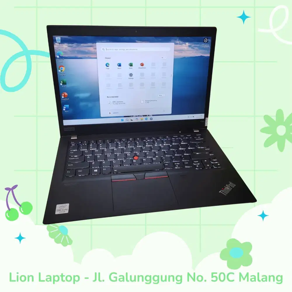 RAM 16GB Slim Core i5 Gen 10 SSD 256GB Lenovo Thinkpad T14s [05|07]