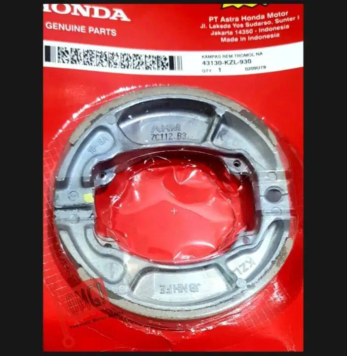 Rem kampas belakang