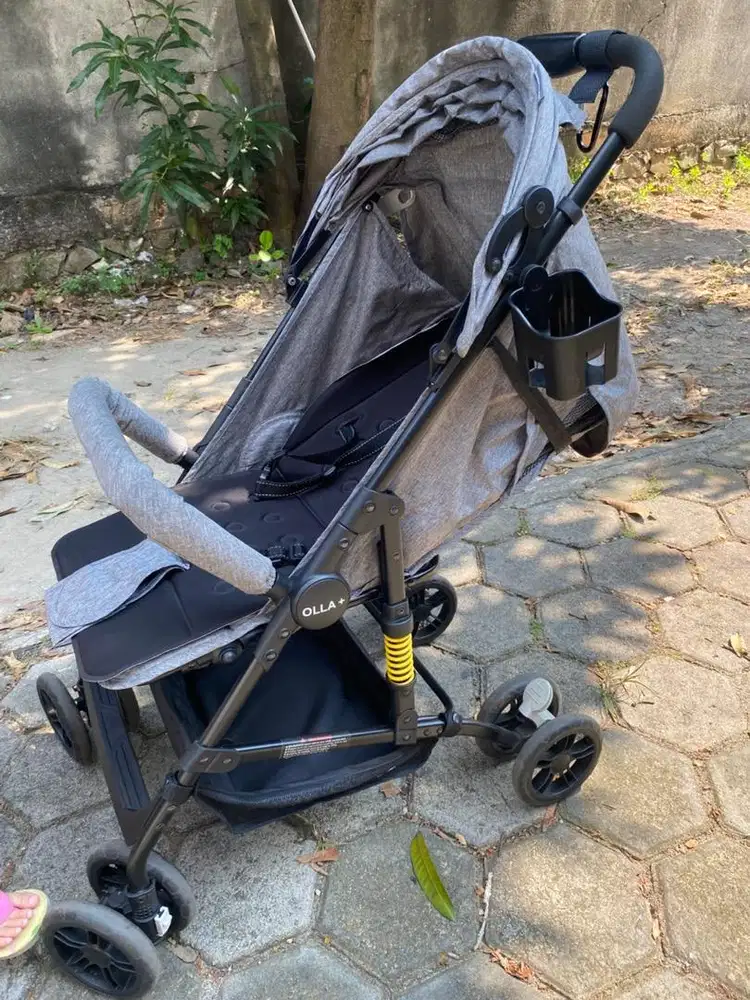 Stroller Olla + , Warna Abu-abu