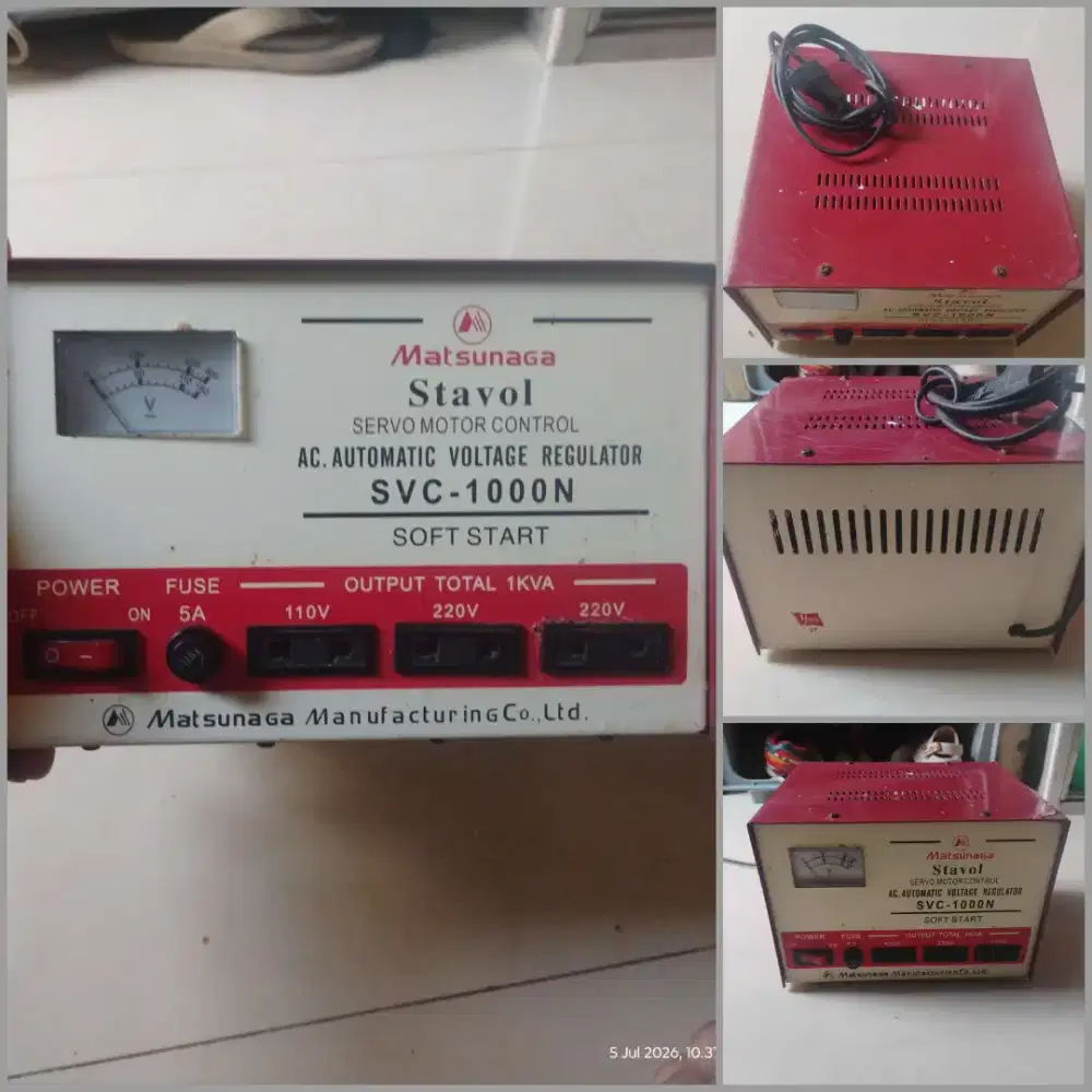 STABILIZER MATSUNAGA ORIGINAL 1000 WATT