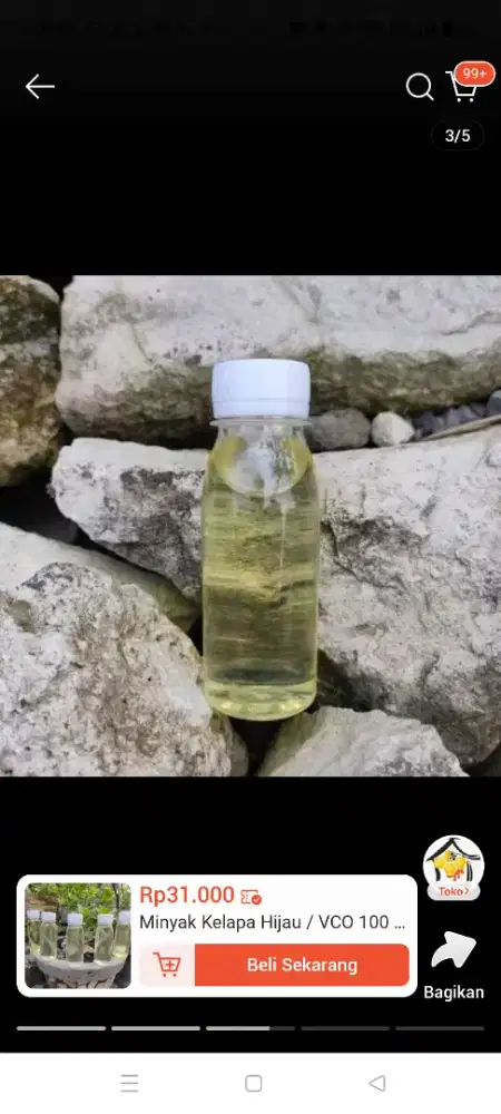 Minyak kelapa,VCO