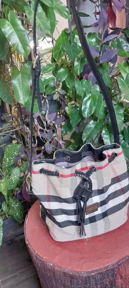 Tas serut selempang dan tas gendong (bundling)