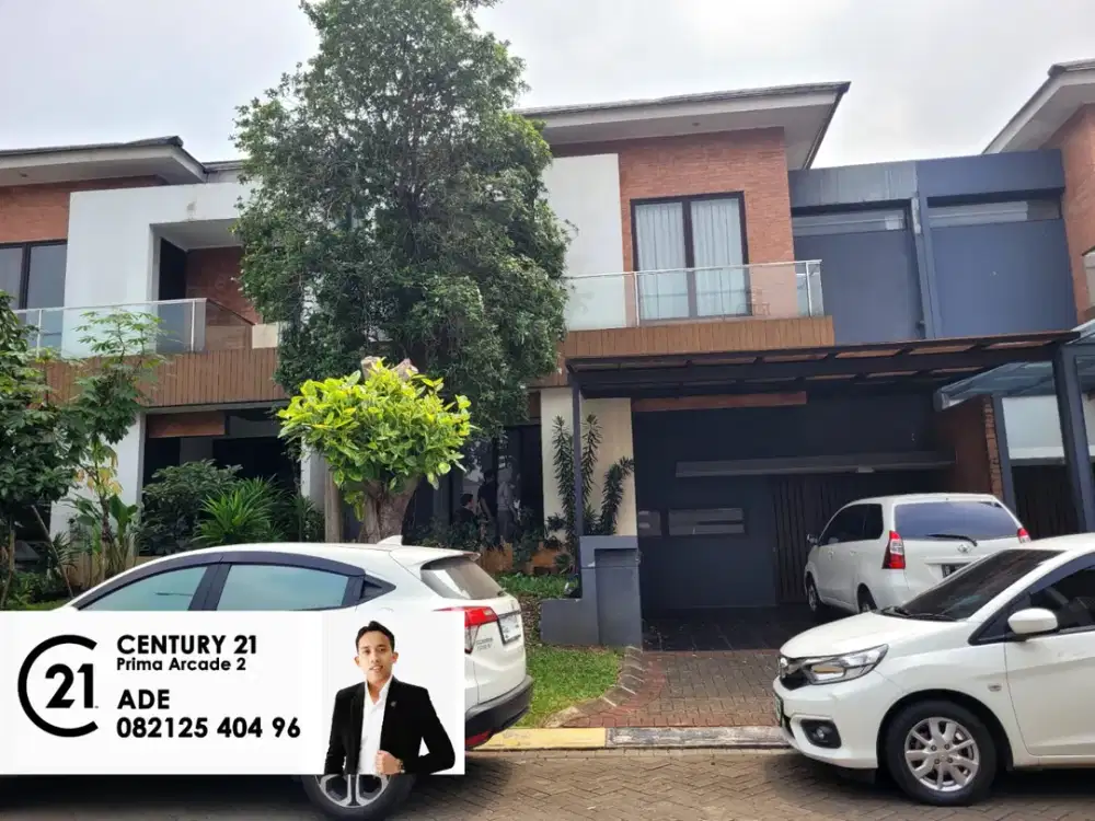 Rumah Lahan Luas dengan Garasi Dalam di Discovery Bintaro GB-16810
