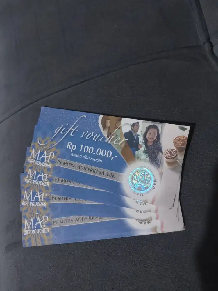 Dijual Voucher MAP (23 pcs) expired lama 31 des 2027
