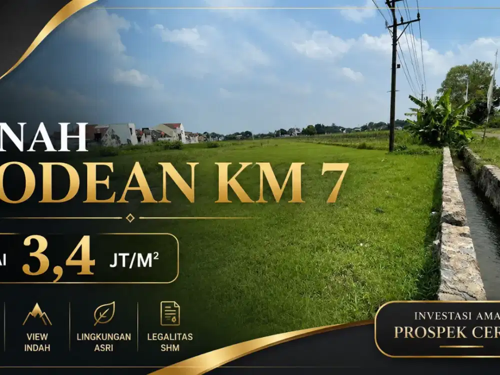 SHM Pekarangan, Tanah Godean Akses Mudah ke Kota Bisa Cicilan tanpa Bunga