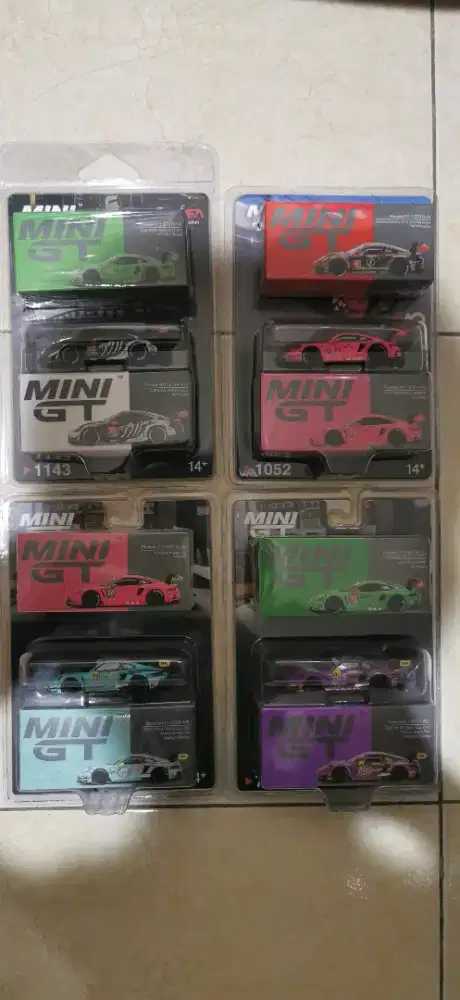MiniGT Porsche 911 GR3 R 8 unit (BOX & Blister)