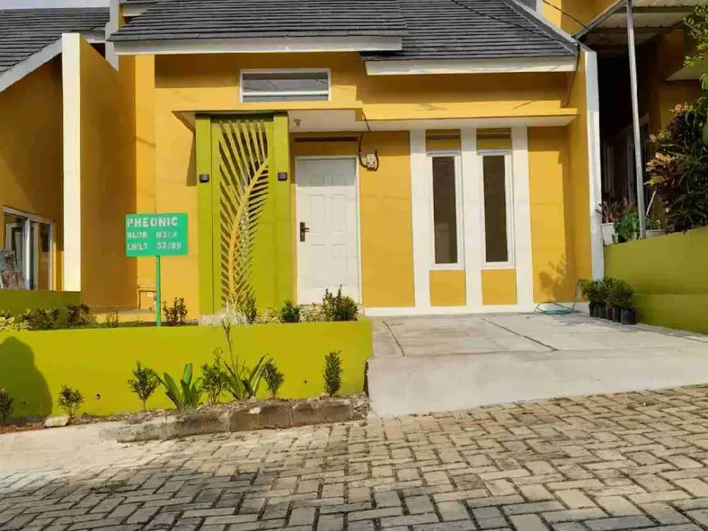 Rumah Baru 1 Lantai Harga Murah di Perumahan Palem Lestari Jati Sampurna  Cibubur