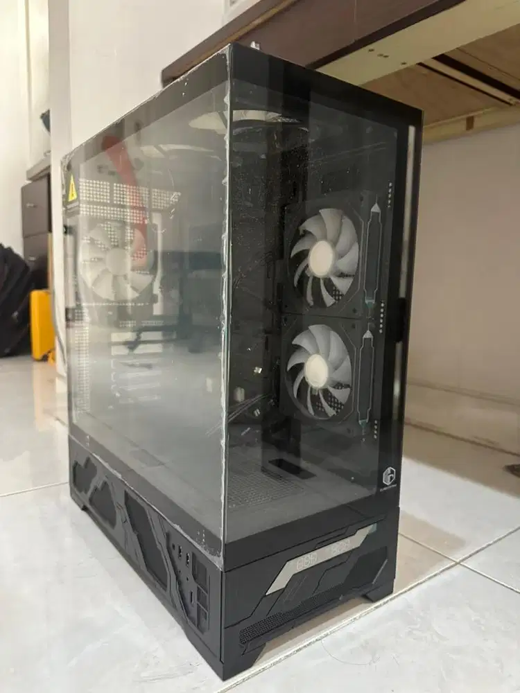 PC Casing, Power Supply, SSD+HDD, Fan