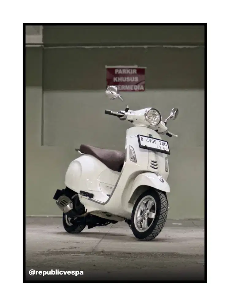 TERMURAH PIAGGIO VESPA PRIMAVERA 150 3V IE TH 2014 WHITE INNOCENZA