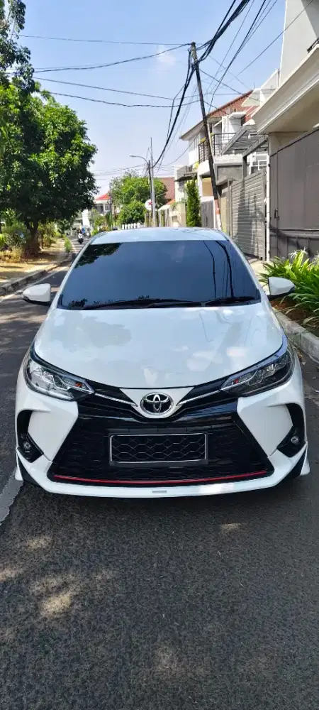 Cash Yaris S TRD AT 2021 mulus murah