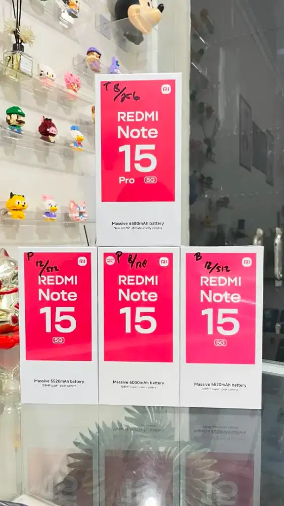 Redmi note 15 5G Series 12/512 & 8/128 New