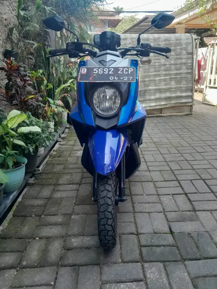 Yamaha X-Ride 125 2017 warna biru terawat, mesin Halus, Siap Pakai