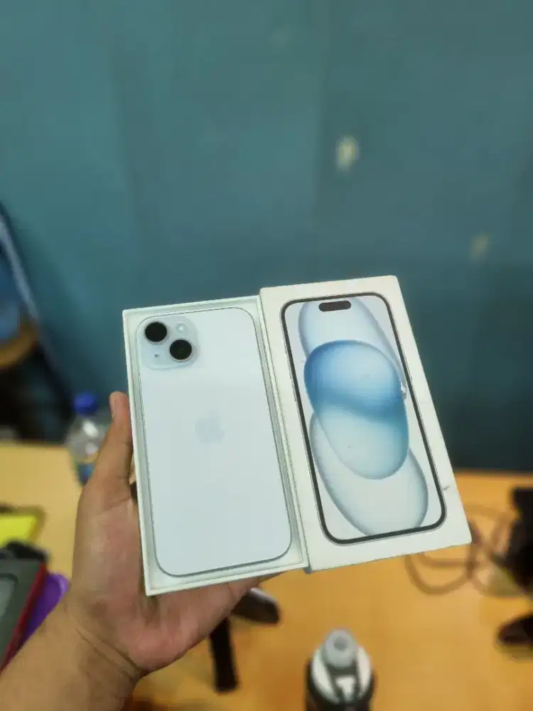IPhone 15 128GB ibox Second Fullset Original 100% mulus