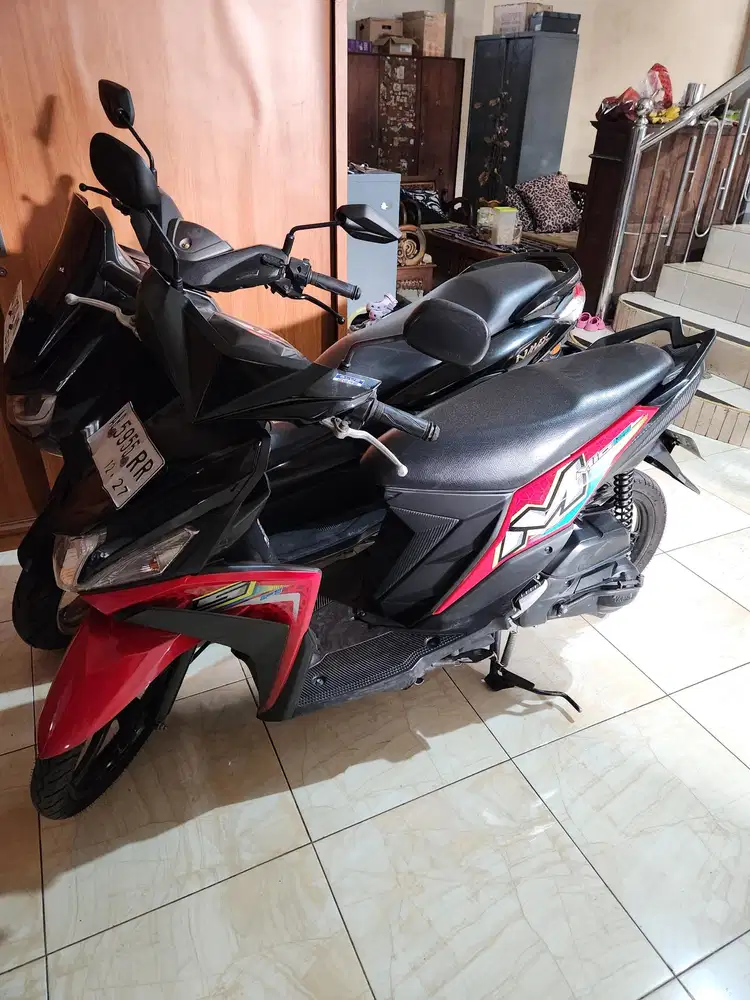 Mio 125 f1 hitam merah 2022 Gbm