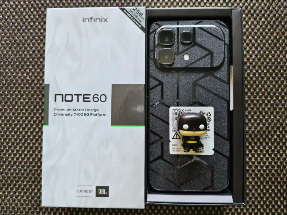 infinix note 60 5g 8/256 fullset