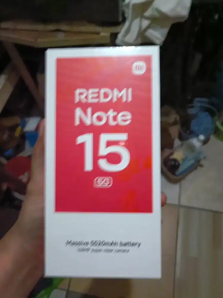 Redmi note 15 5g ram 6/128