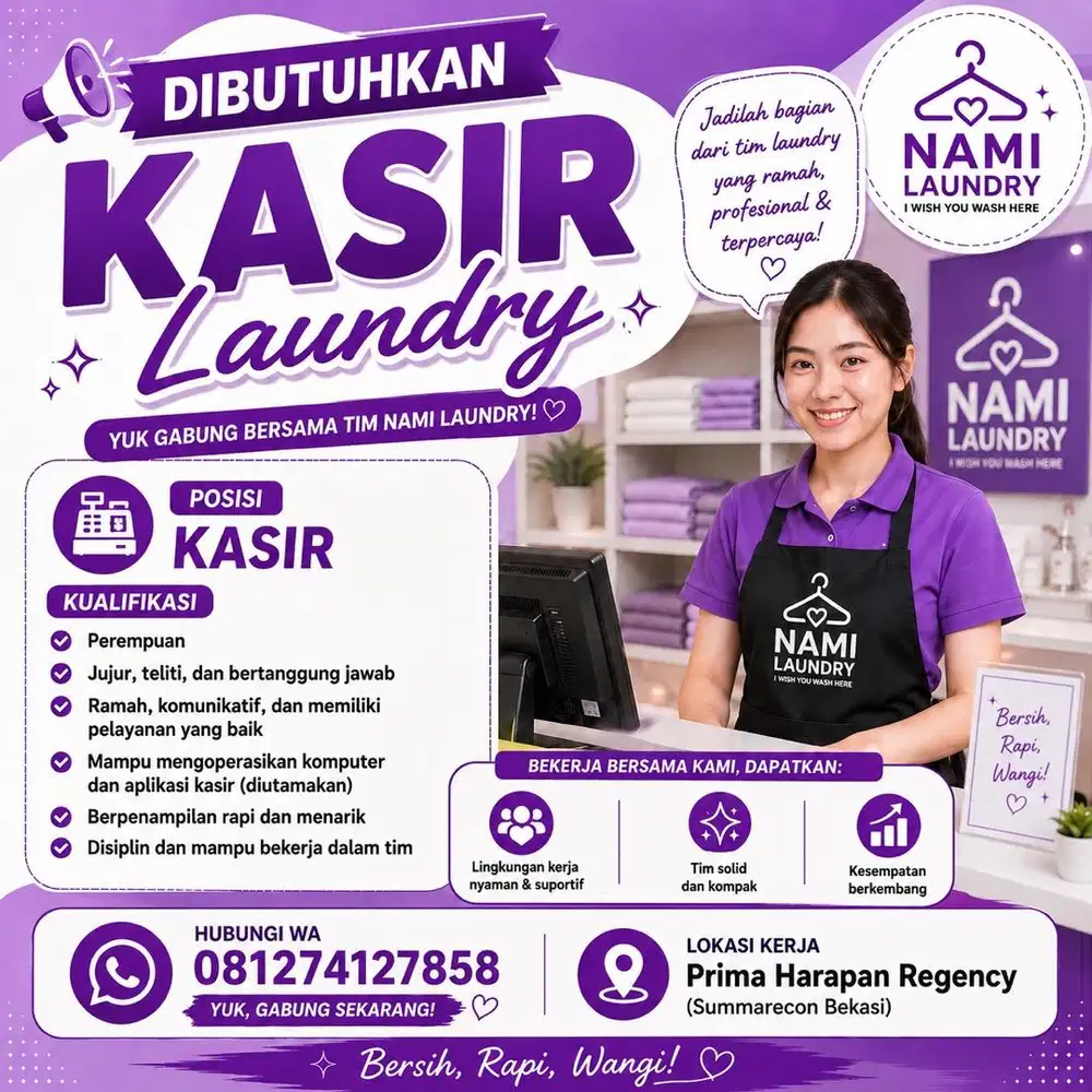 Lowongan Kerja Laundry