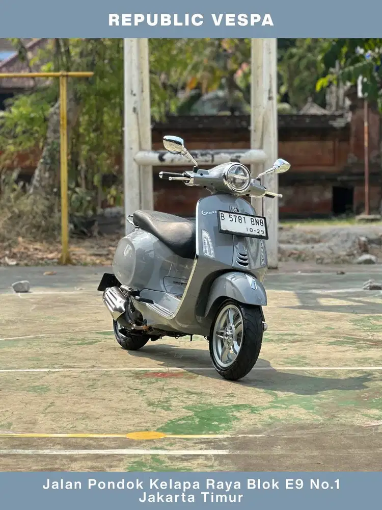 TERMURAH PIAGGIO VESPA PRIMAVERA 150 NEWMODEL TH 2024 WARNA GREY