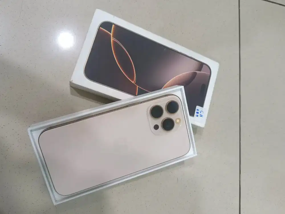 iphone 16 promax 256gb fulset kondisi masih orian dan masih mulus