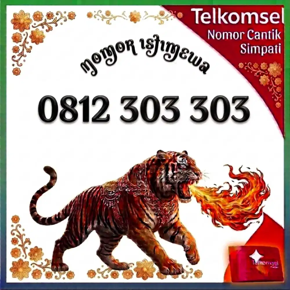 Nomor Cantik simpati Telkomsel super