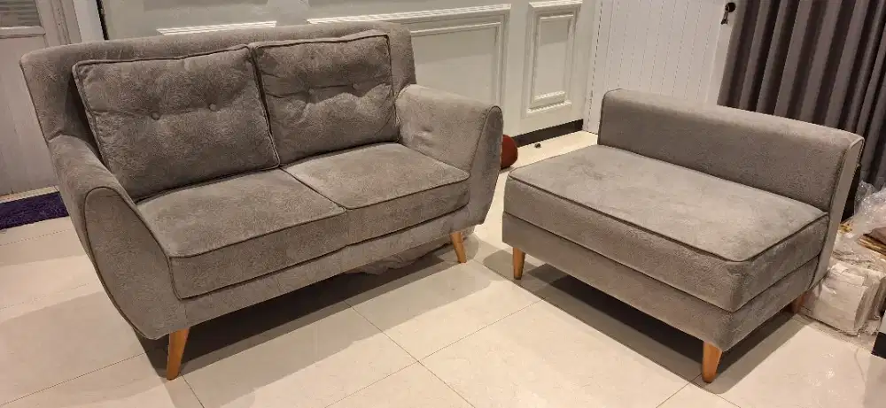 Pre loved sofa 2 seater + bench