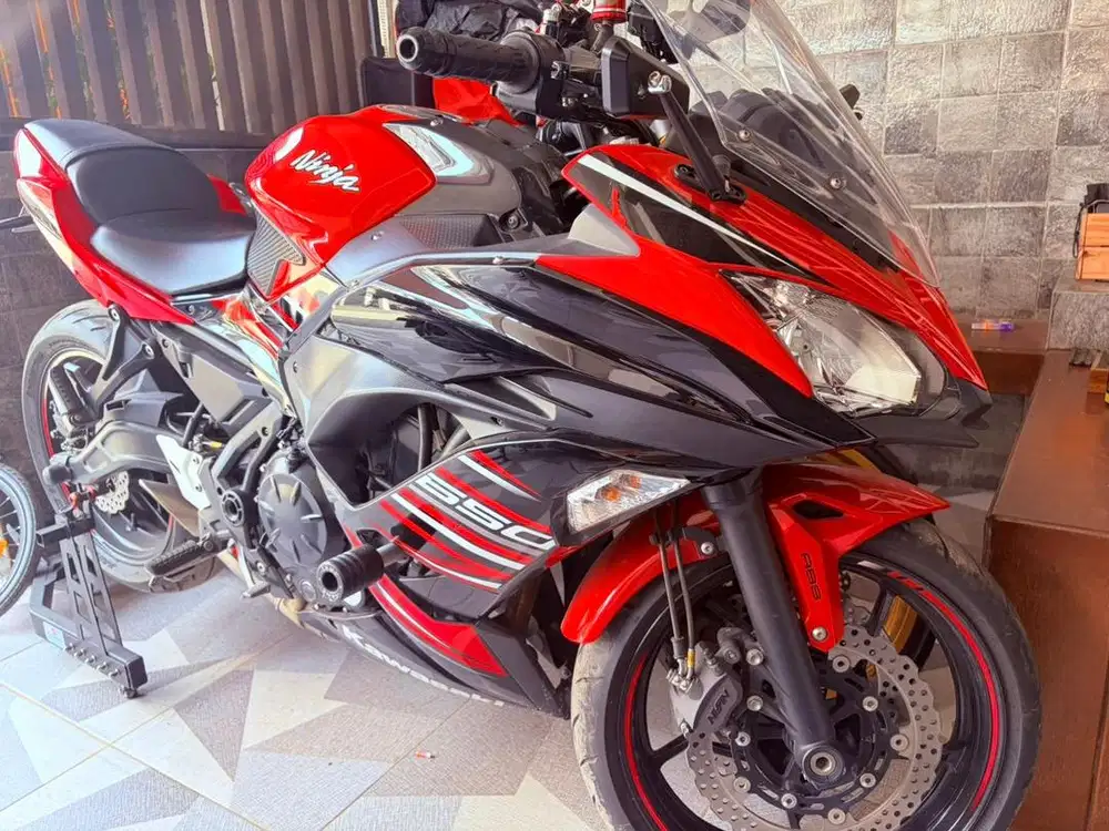 Ninja 650 merah Nik 2017 Reg 2020 Low KM (bukan Er6)