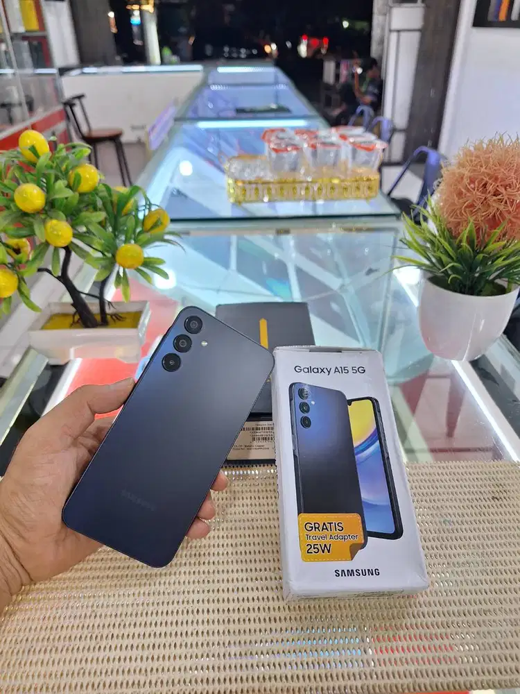 Samsung A15 5G Ram 8+8Gb/ 256Gb Fullset Mulus Like New Original 100%
