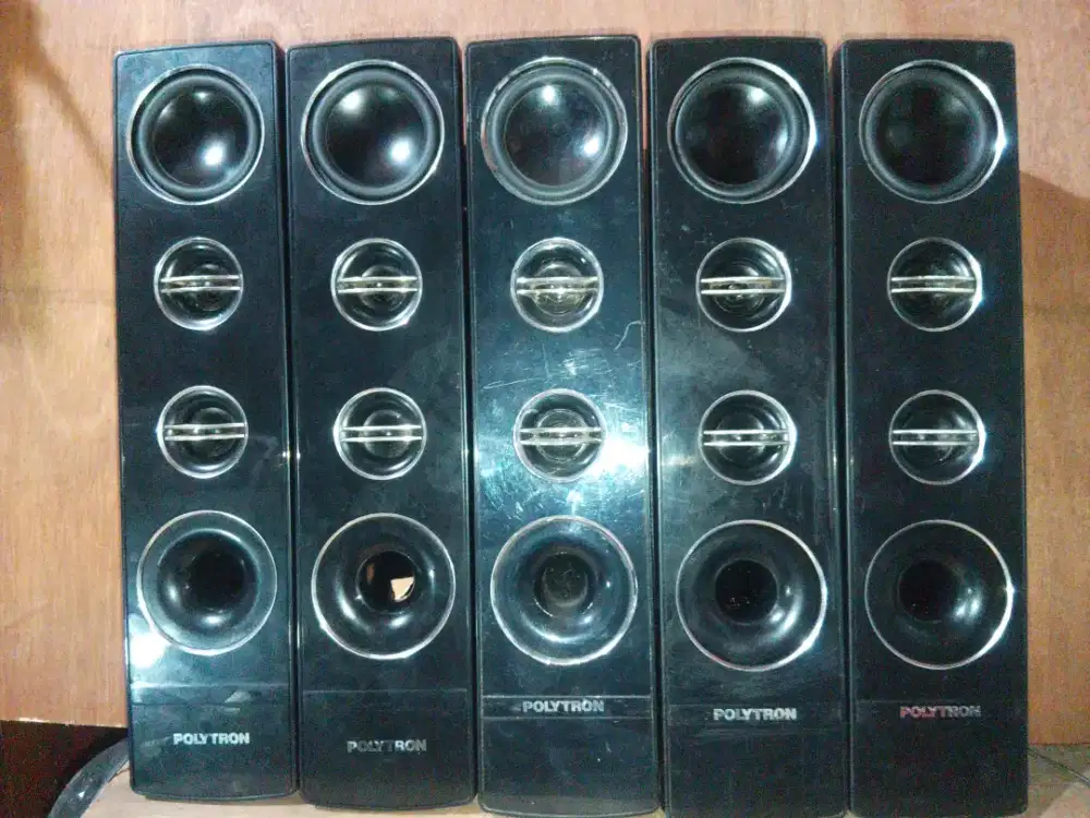 Polytron Bass Reflek Tower spk, harga per biji, gantung di dinding