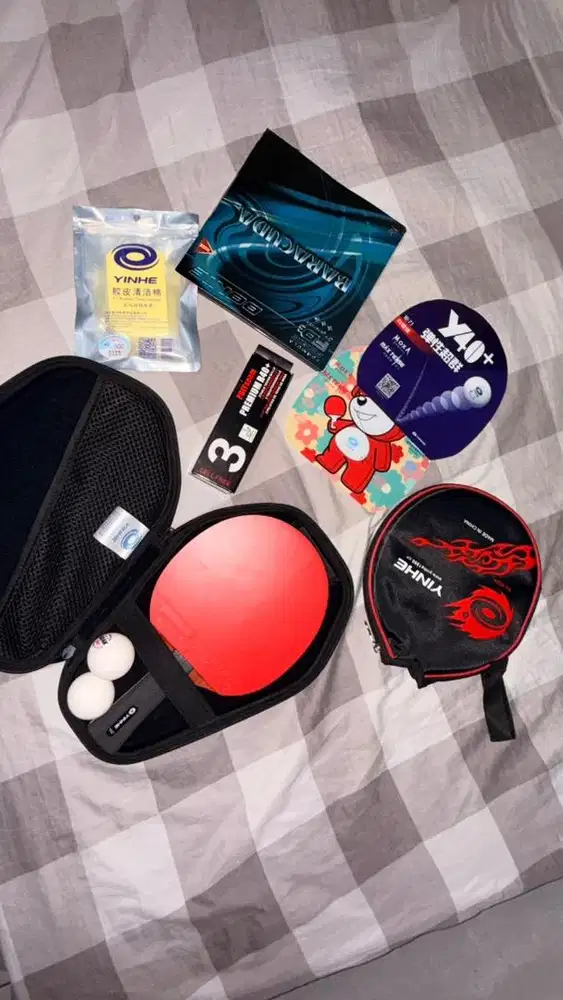 DIJUAL Bet / Bat / Raket Pingpong / Tenis Meja ++ BONUS BANYAK