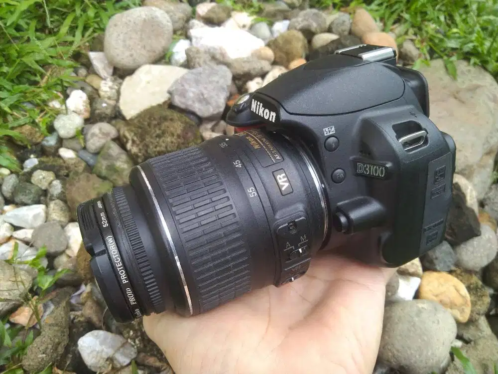 Mulus Nikon D3100 Lensa 18-55mm VR