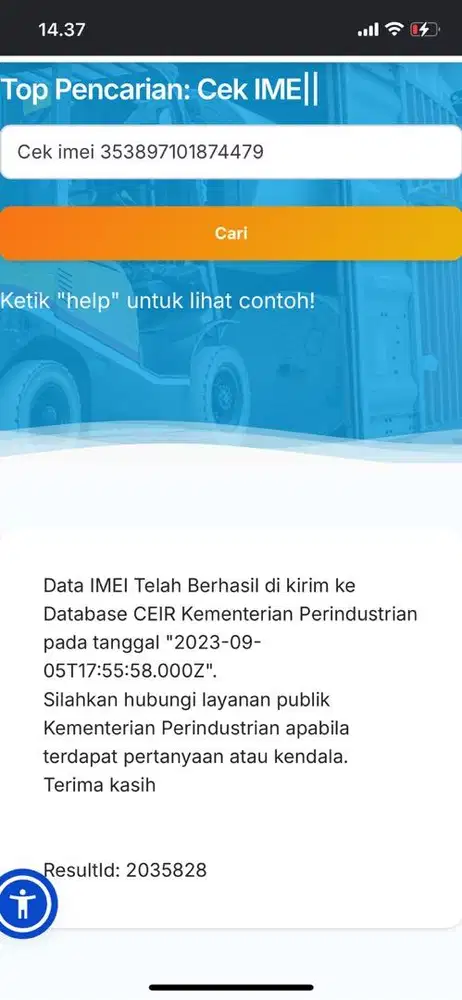 IPHONE 11 PRO MAX 64GB RESMI BEACUKAI