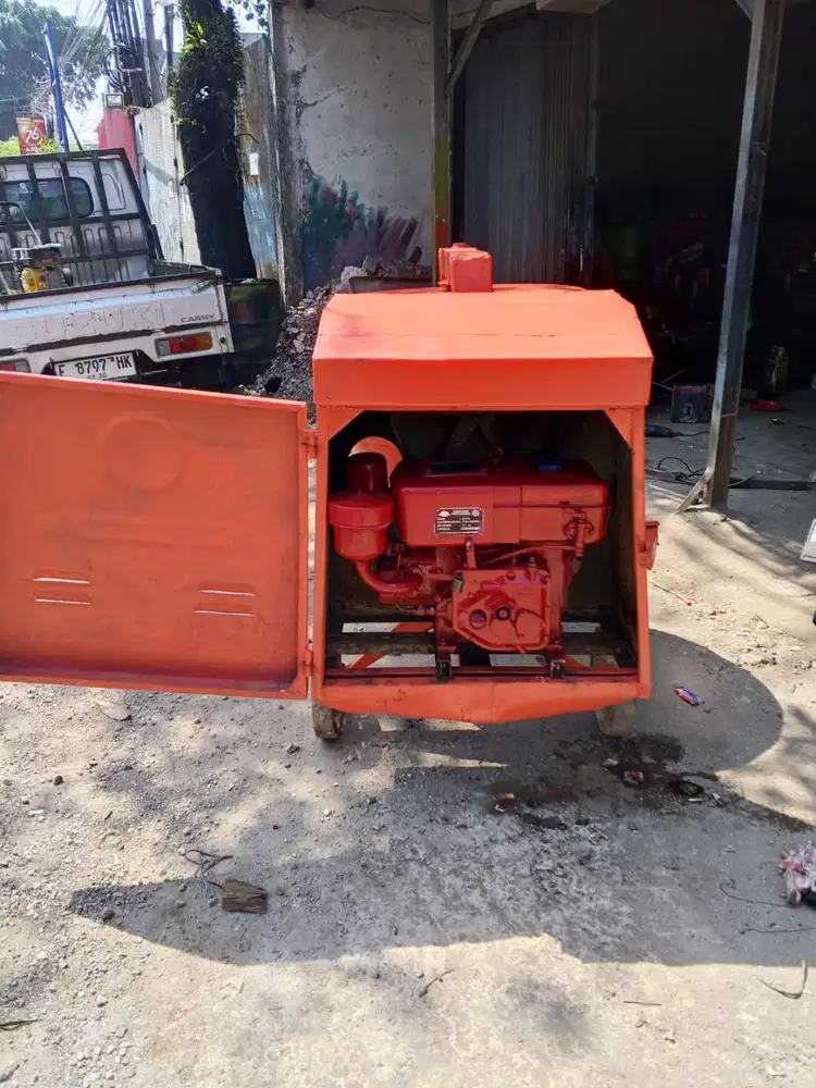 Jual Mesin Molen Beton Merk Tiga Berlian Gentong Mesin Mulus