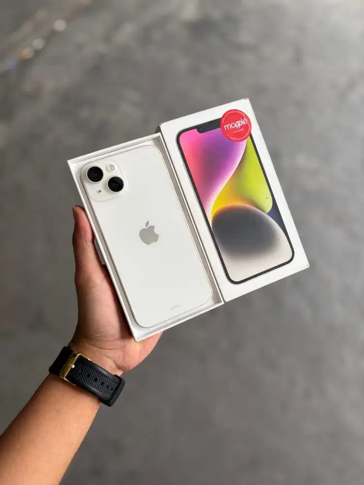 iphone 14 128gb ibox garansi on
