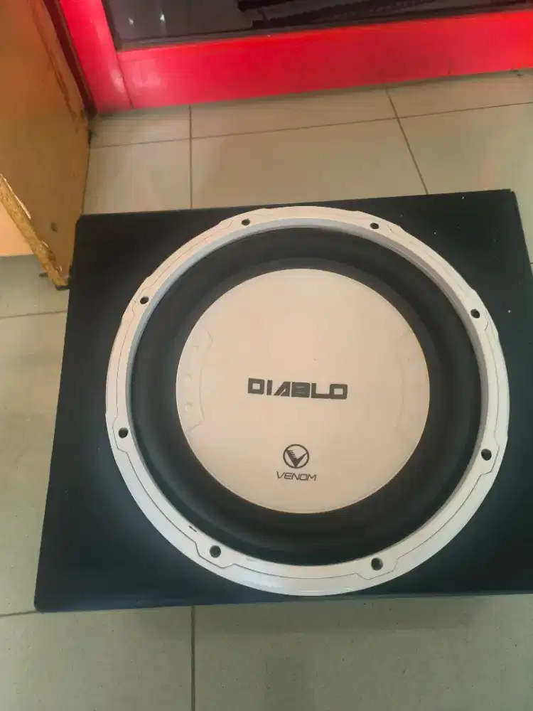 Jual subwoofer venom Diablo 12 inch