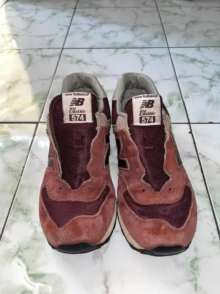 New Balance 574 Wine Red