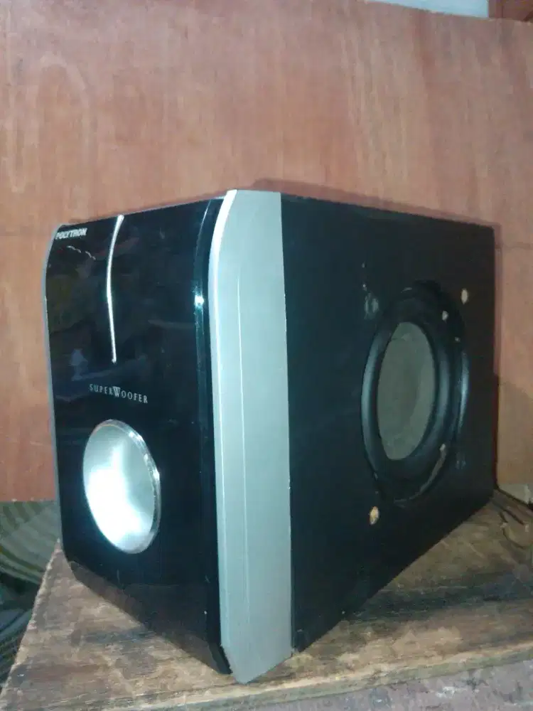 Polytron Pasif Subwoofer 6 in, box utuh, mulus