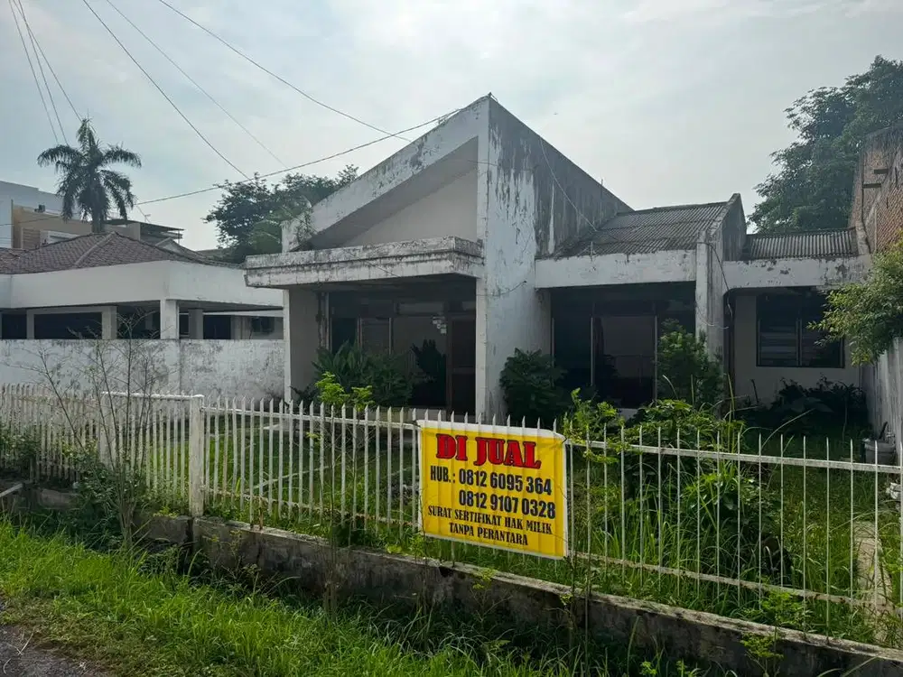 Dijual Cepat Tanpa Perantara: Tanah + Rumah Tua