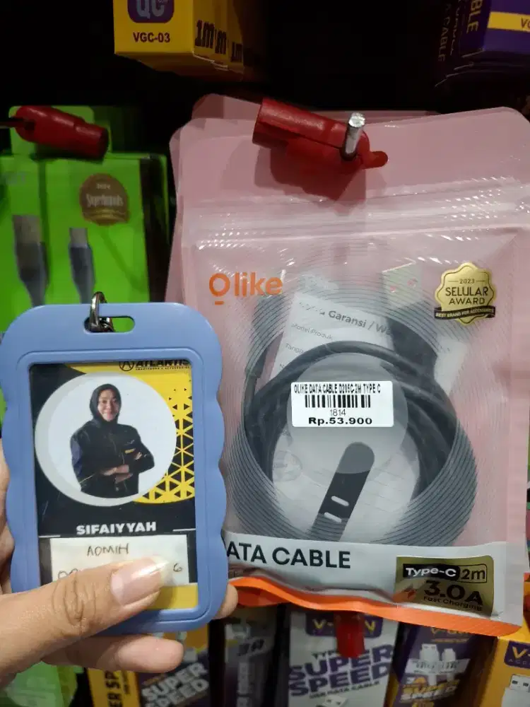 OLIKE DATA CABLE D205C-2M TYPE C | ATLANTIS DAHSYAT