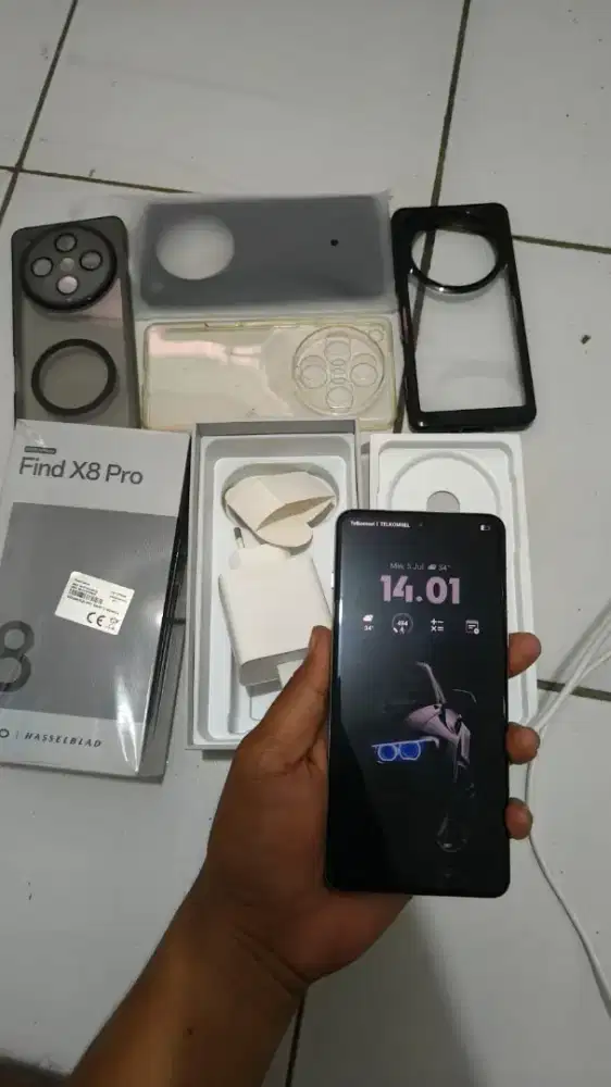 Oppo find x8 pro 16/512 like new mulus fulset