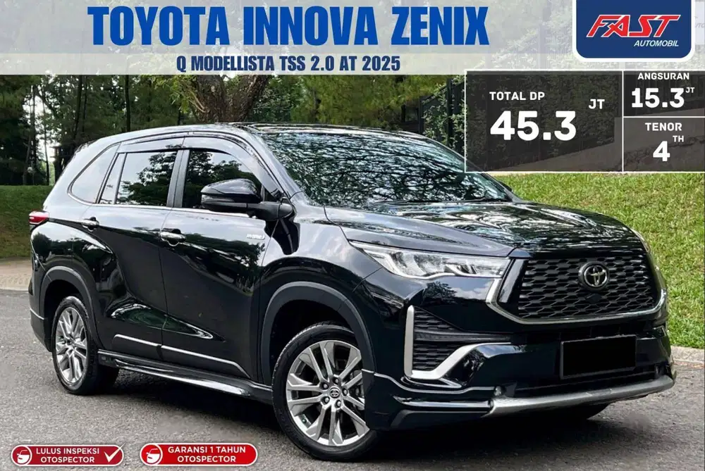 KM.13RB GARANSI 1TH PAJAK PJG TOYOTA INNOVA ZENIX Q HYBRID TSS 2025