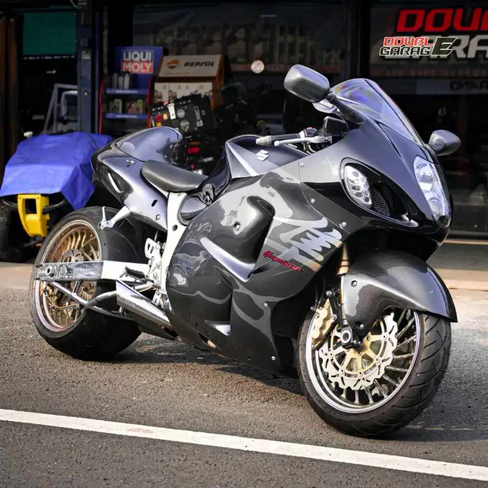 SUZUKI HAYABUSA 1300 2006 HITAM  FULLPAPER FULL MODIFIKASI