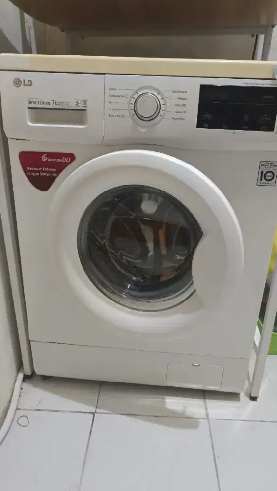 Jual mesin cuci LG front loading 7kg