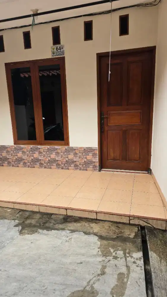 Kontrakan Petak Jatiwaringin Bekasi Dekat Jalan Raya