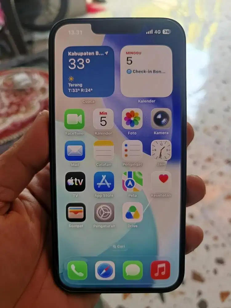 Iphone 14 internal 128 GB ,midnight,resmi indonesia SA/A