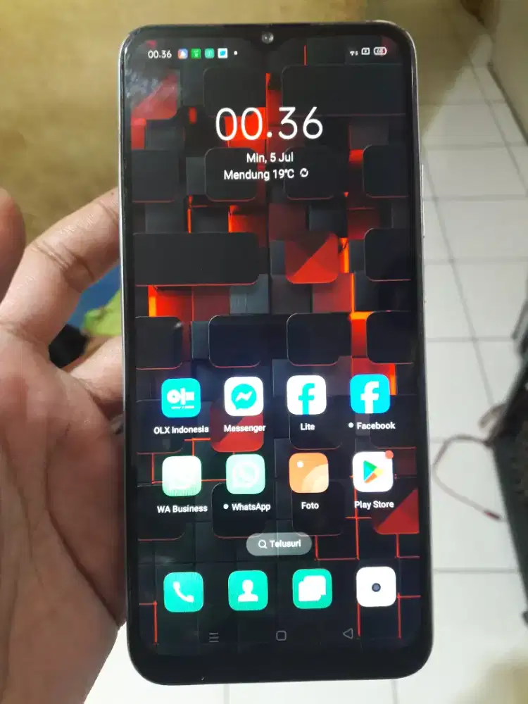 Oppo A15 4G 3/32 layar 6.5 inchi mulus tt/barter
