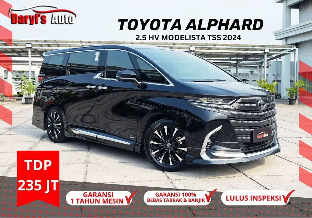 2024 Toyota Alphard Hev Hybrid Modelista TSS TDP 235jt