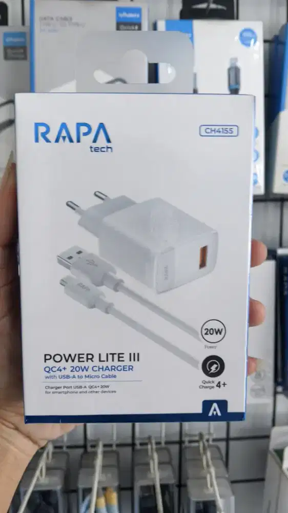 TRAVEL CHARGER MICRO 20W RAPA TECH CH4155